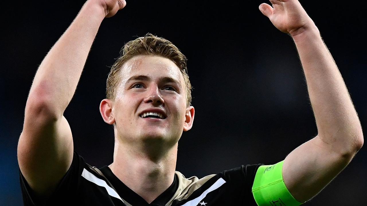 Ajax's Matthijs de Ligt has already been linked with Barcelona, Real Madrid and PSG.