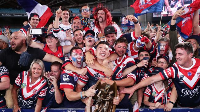 The team everyone wants to avoid... back-to-back premiers the Sydney Roosters. Picture: Getty