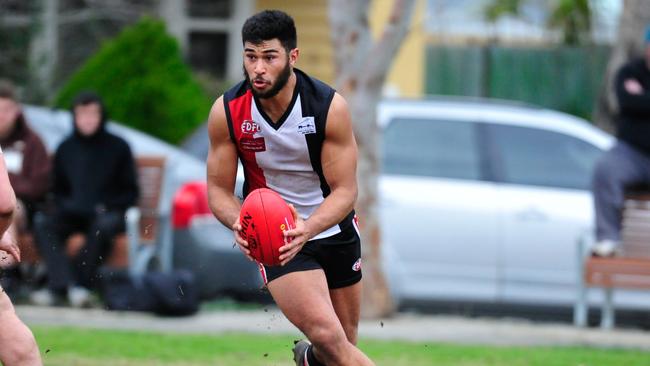 Midfielder Tom Baravi has returned to Maribyrnong Park. Picture: Jamie Morey