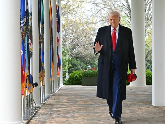 Detractors argue AUKUS ties Australia to US ambitions. Picture: Saul Loed / AFP