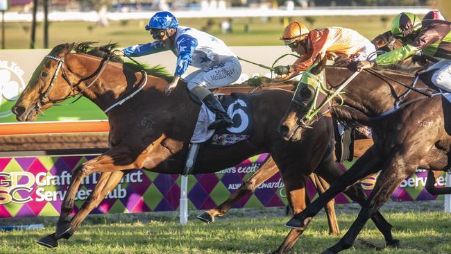 Toby Edmonds-trained Havasay, ridden by Matt McGillivray, won the 2018 and 2019 Ramornie Handicap.