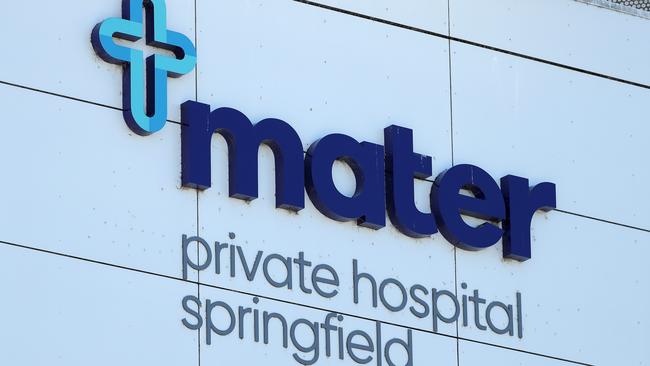 A new public hospital will be co-located at the site of Mater Private Hospital in Springfield. Photographer: Liam Kidston