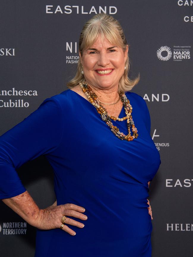 Chief Minister Eva Lawler at the 2024 National Indigenous Fashion Awards (NIFA). Picture: Pema Tamang Pakhrin