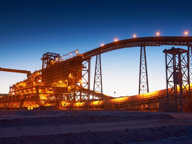 : BHP's Spence copper mine in Chile. Picture supplied by BHP