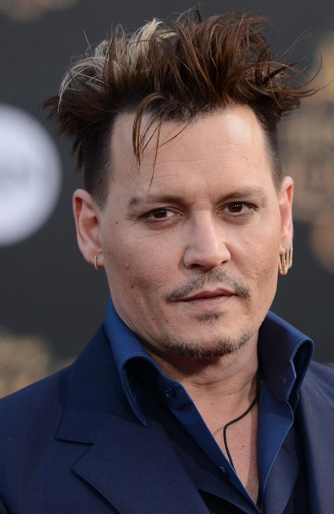 Johnny Depp has been promoting his latest film, <i>Alice Through The Looking Glass</i>. Picture: Splash News