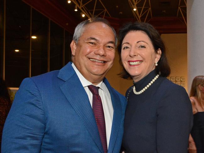 Mayor Tom Tate and Mayoress Ruth Tate at Queensland Ballet's production of 'Sleeping Beauty' at HOTA, Bundall. Picture: Regina King