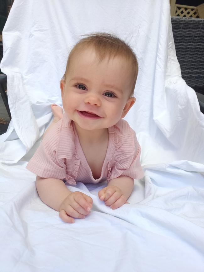 Kobi Shepherdson was nine months old when she was killed by her father in April 2021. Picture: SA Police