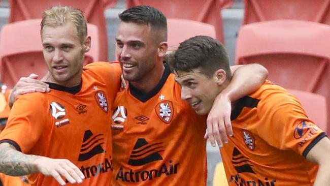 Brad Inman scored a brace but Roar couldn’t hold on.