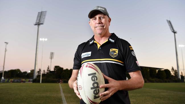 Sunshine Coast Falcons head coach Brad Henderson. Picture: Patrick Woods.