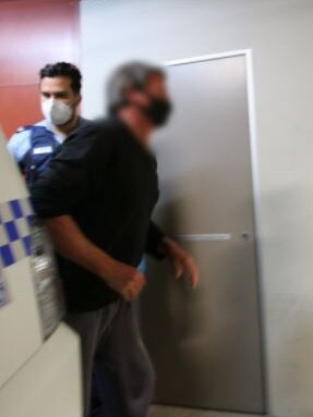 The man was arrested at Leonay. Picture: NSW Police