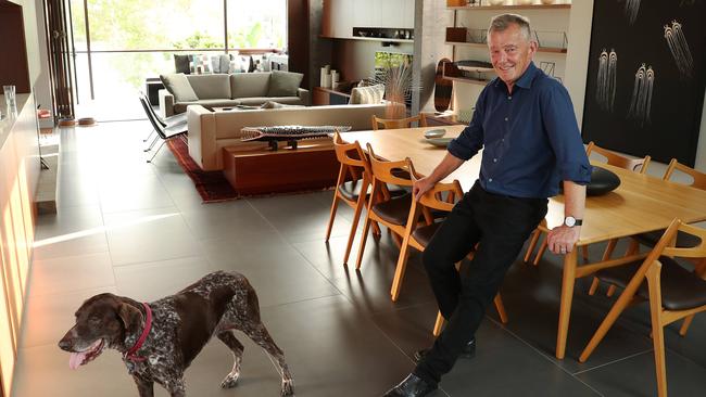 ARCHITECTURAL FINESSE: Michael Rayner is responsible for the Queensland Supreme and District Courts, the Kurilpa Bridge, the seven post-flood ferry terminals and 111 Eagle Street. Picture: Lyndon Mechielsen/The Australian