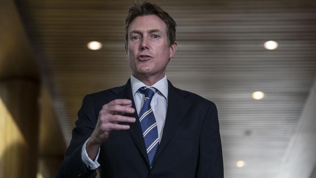 Attorney-General Christian Porter has slashed the time employers need to consult on agreement changes from seven days to one. Picture: Gary Ramage