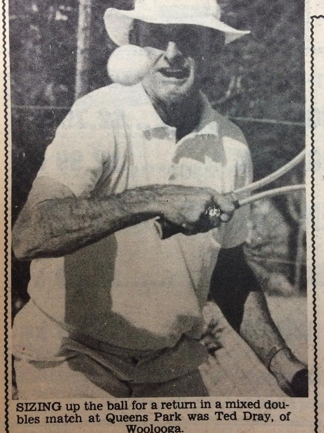 Tennis pics from July 16, 1981.