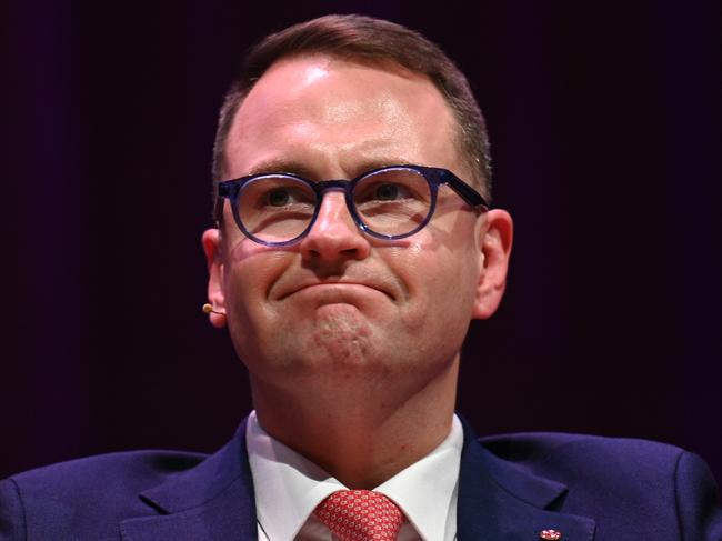 02-08-2023 - Liberal Senator for NSW Andrew Bragg is seen at The Aboriginal and Torres Strait Islander Voice: A Dialogue for Students event hosted by the Australian National University in Canberra. Picture: Martin Ollman / The Australian