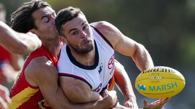 Brad Crouch is a best-and-fairest winner at Adelaide. Picture: AFL Photos