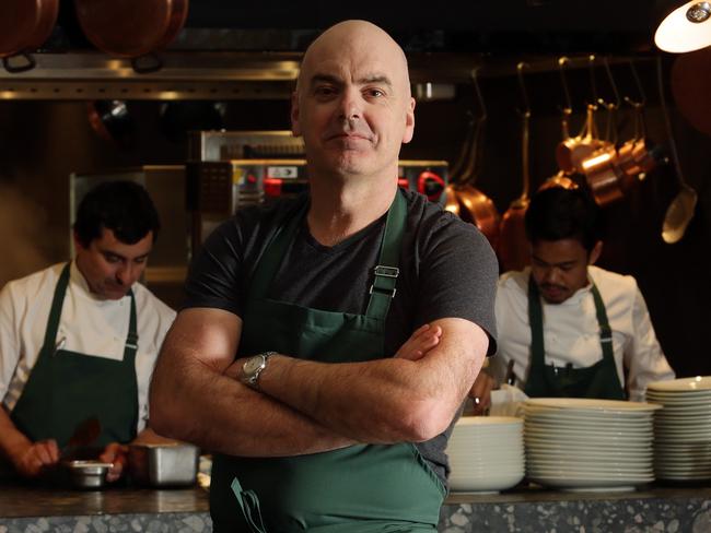 Chef Mark Best from Pei Modern restaurant at the Four Seasons Hotel in Sydney. Picture: John Fotiadis.