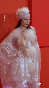 Julia Fox Wears Daring See-Through Look at Cannes Film Festival 