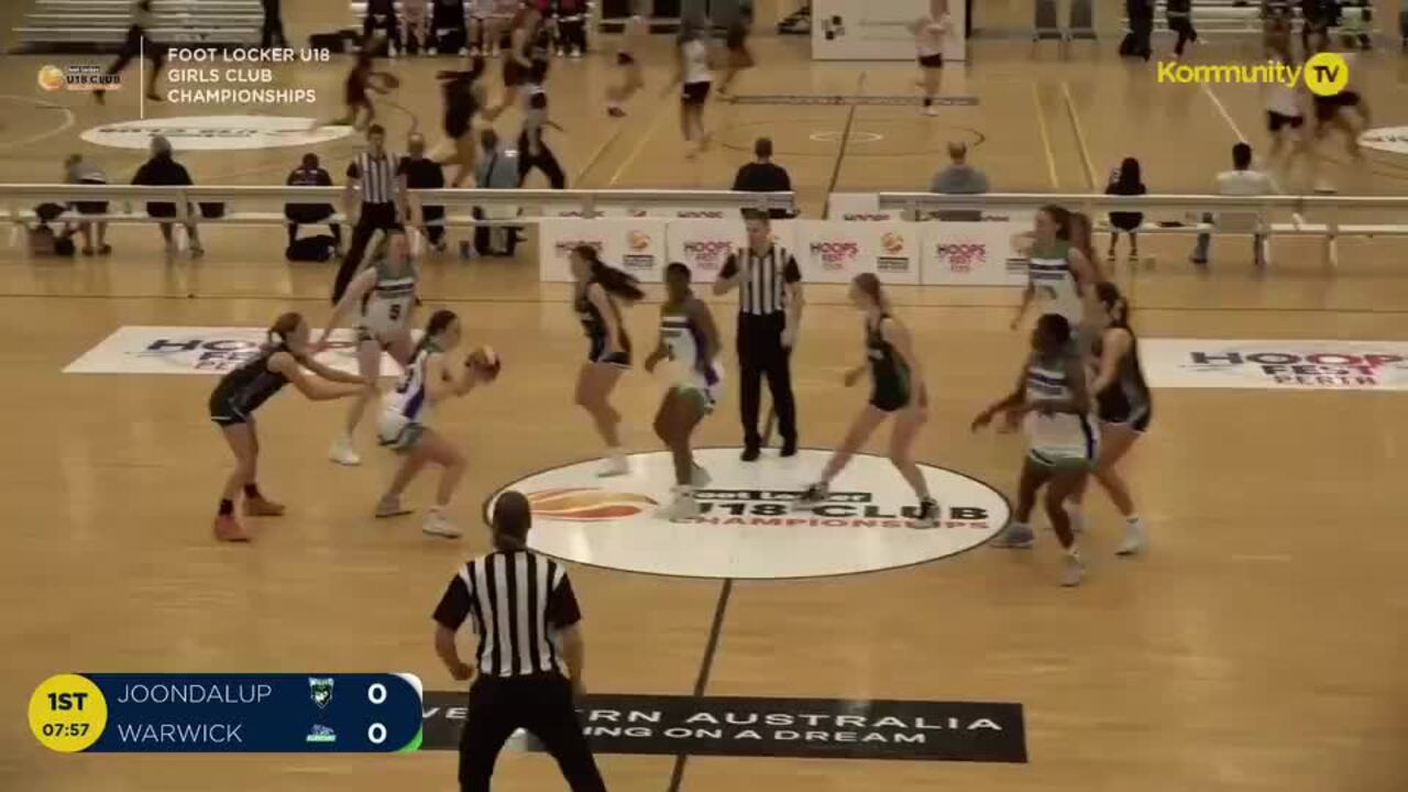 Replay: Joondalup Wolves v Warwick Senators (Girls) - 2024 BA Under-18 Club Championships Day 4