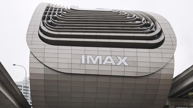 Inside IMAX Sydney which has just opened.