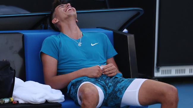 An exhausted Popyrin will be hoping for fewer games in his second round clash.