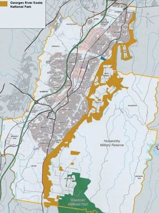 The proposed national park. Source: NSW Labor