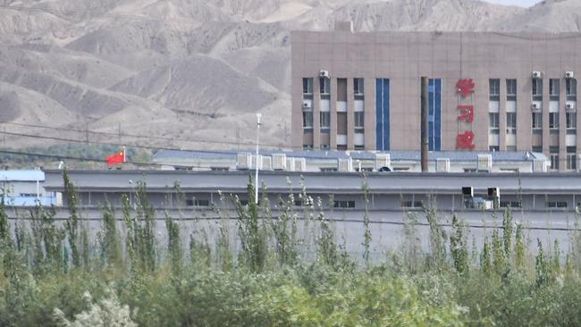 As many as 1.5 million ethnic Uyghurs and other mostly Muslim minorities are believed to be held in a network of internment camps in Xinjiang, along with practitioners of Falun Gong. Picture: AFP