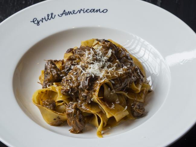 Wagyu pappardelle falls a little flat. Picture: Wayne Taylor