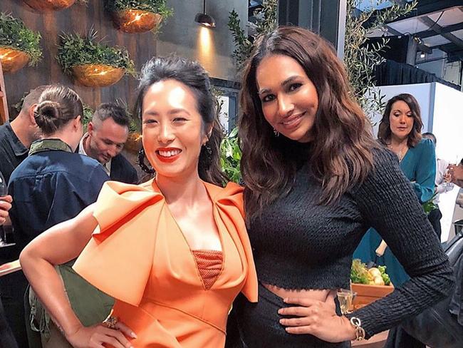 MasterChef star Melissa Leong with Sharon Johal.