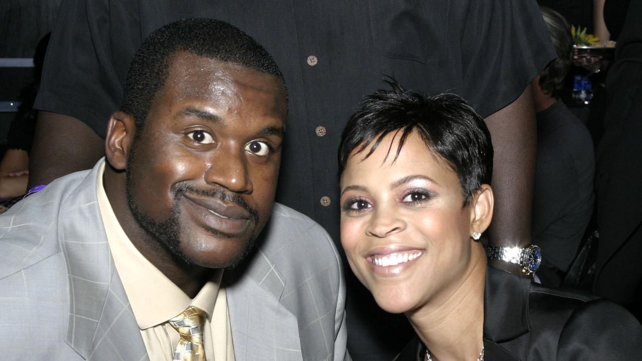 Shaquille O'Neal and wife Shaunie Nelson. (Photo by Malcolm Ali/WireImage)