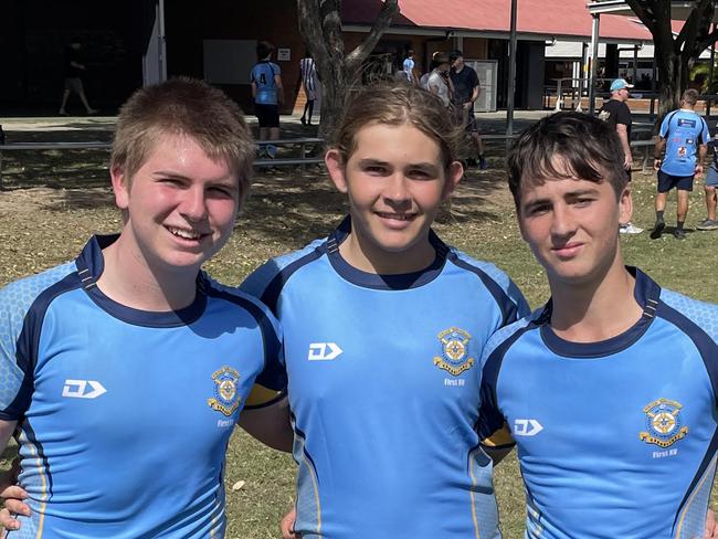 Three on debut for St Columban's - Alby Lyons, Heath Harms, Phoenix Hoareau.