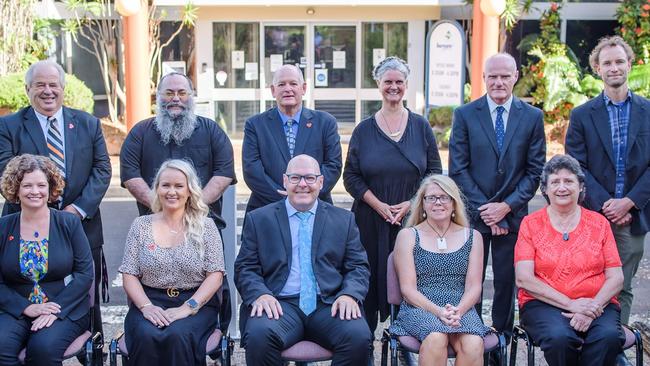 Back Row L-R: Peter Colby, Big Rob, Andrew Bing, Vanessa Ekins, Andrew Gordon, Adam GuiseFront Row L-R: Elly Bird, Jeri Hall, Steve Krieg, Electra Jensen, Darlene Cook