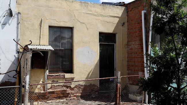 217 Sturt St in the city can’t be rented for more than $50 a week. Picture: Calum Robertson
