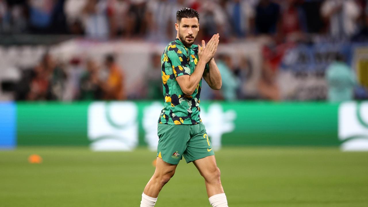 Socceroo Mathew Leckie is ready for an A-League return on Saturday night. Picture: Robert Cianflone/Getty Images for Football Australia