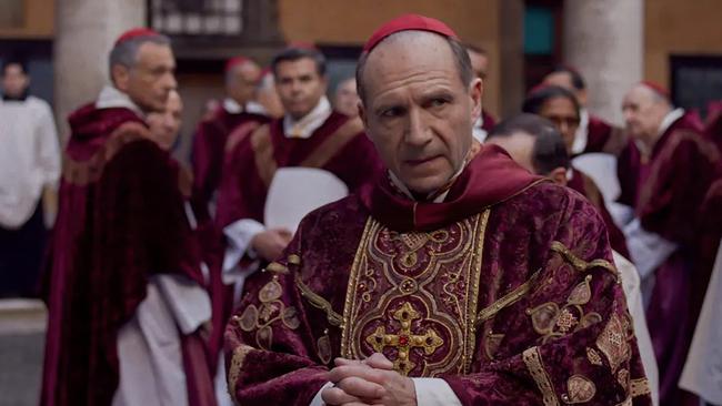 Ralph Fiennes is generating Oscars buzz for his role as Cardinal Lawrence in Conclave.