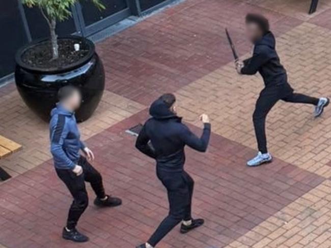 The fight ‘is said to have been an act of retaliation … not just a random attack’. Picture: X