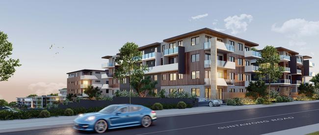 An artist’s impression of the proposed development.