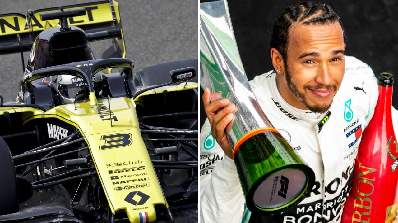 Daniel Ricciardo claimed his first Renault points at the Chinese Grand Prix, which was won by Lewis Hamilton. 