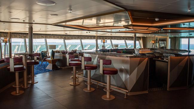 Luxury cruise ship Seabourn Pursuit arrives Darwin Port for the first time this year for its first season in the Kimberleys. Picture: Pema Tamang Pakhrin