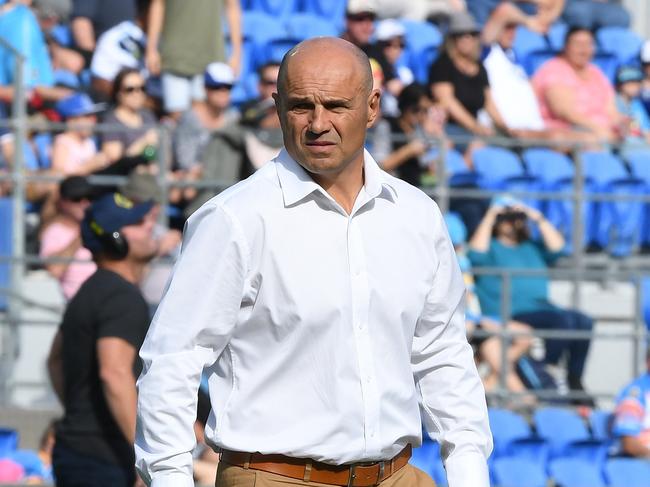 Former Titans interim coach Terry Matterson. Picture: AAP/Dave Hunt