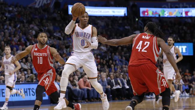 NBA Russell Westbrook ties Michael Jordan with seventh straight triple double NT News