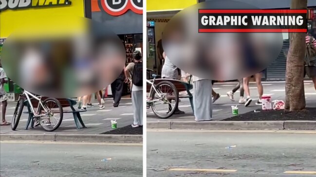 Fight breaks out in Surfers Paradise