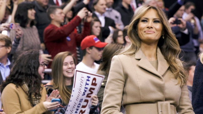 Melania is definitely not tired of winning