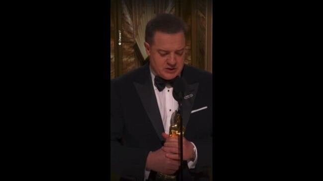 Brendan Fraser wins Best Actor 