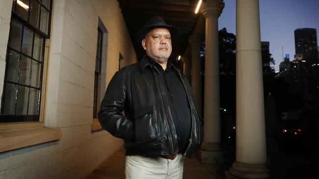 Indigenous leader Noel Pearson at The Australian’s voice debate event in Sydney on Tuesday night. Picture: John Feder