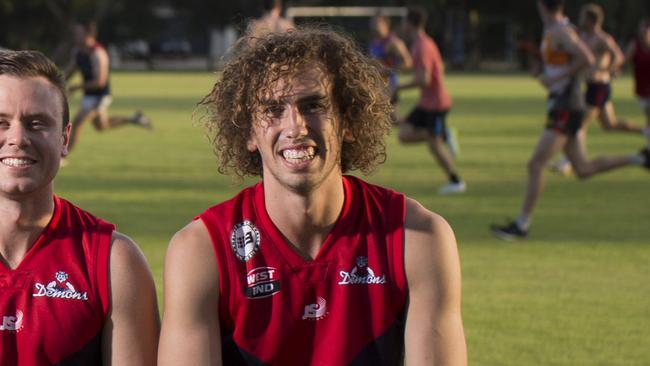 Hayden Martinello played well for Lockleys in the match against Salisbury on Saturday. Picture: News Corp