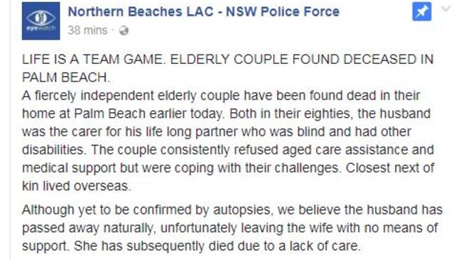 Elderly Couple Found Dead At Palm Beach, Police Investigating | News ...