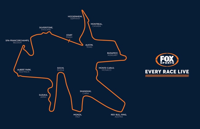 A look at Daniel Ricciardo’s ultimate track.