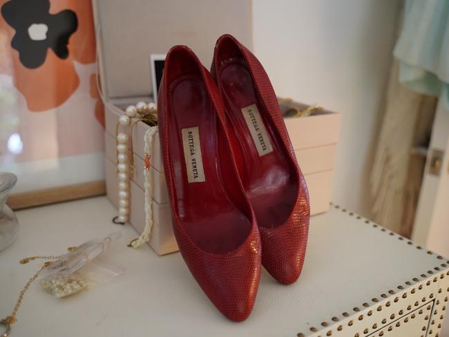Vintage Bottega Veneta pumps. Picture: Katrina Lezaic