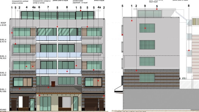 An artist's impression of a shop-top apartment redevelopment at 21 Whistler St, Manly. Picture: Supplied