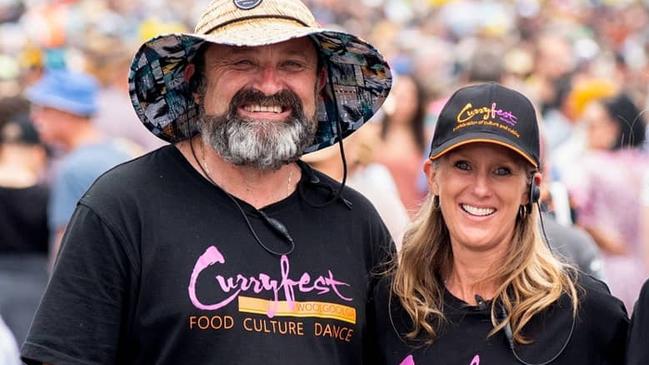 Another Tasty Events' Carl Mower and Sherry Price at Curryfest. The team have announced the "disappointing" cancellation of Curryfest 2021.